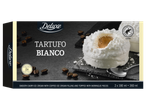 Deluxe Tartufo Bianco: kohev kohvi maitsega jäätis vahukoorega.