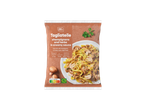 Chef Select fagyasztott tagliatelle krémes gombás szósszal.