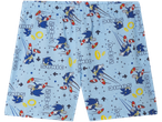 Sonic the Hedgehog kratke hlače: Plave kratke hlače s printom Sonica.