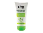 Cien moisturising facial wash with pro-vitamin B5 & vitamin E.