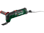 Parkside® 310W Multi-Tool with an attached blade and side handle