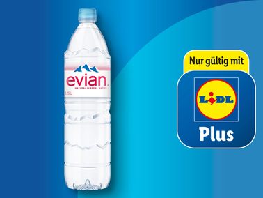 Evian Mineralwasser still