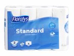 Paket štirih kuhinjskih brisač Floraly's Standard, vsaka z tremi plastmi in 50 listi.