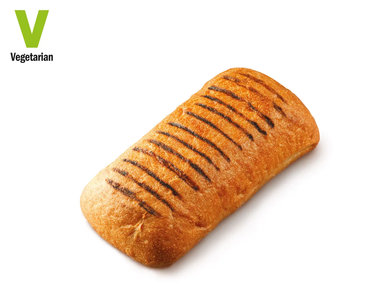 Vegetarian grilled bread.