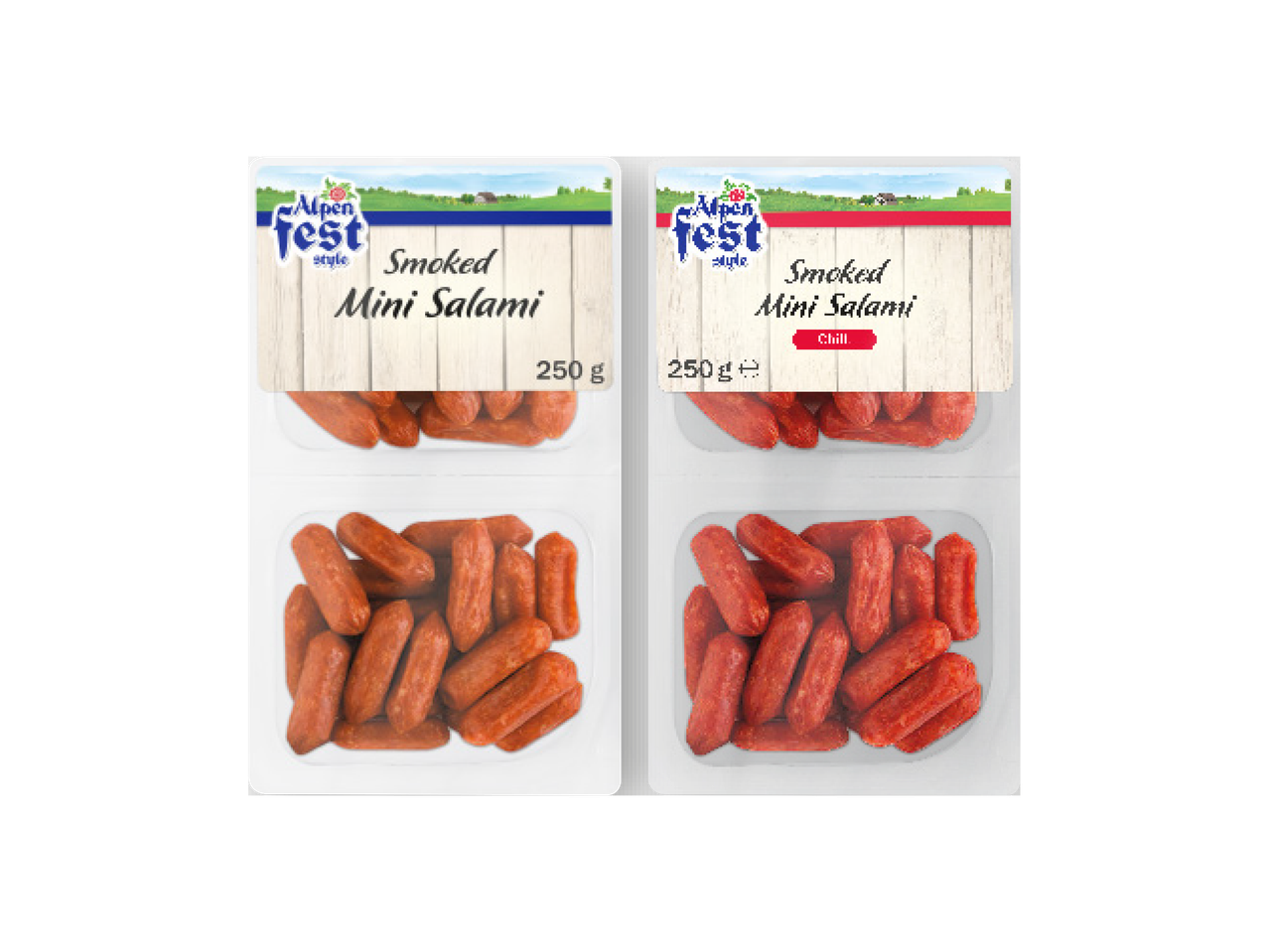 Mini salamini affumicati