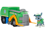 Ensemble de jouets PAW PATROL figurine Rocky et camion de recyclage.