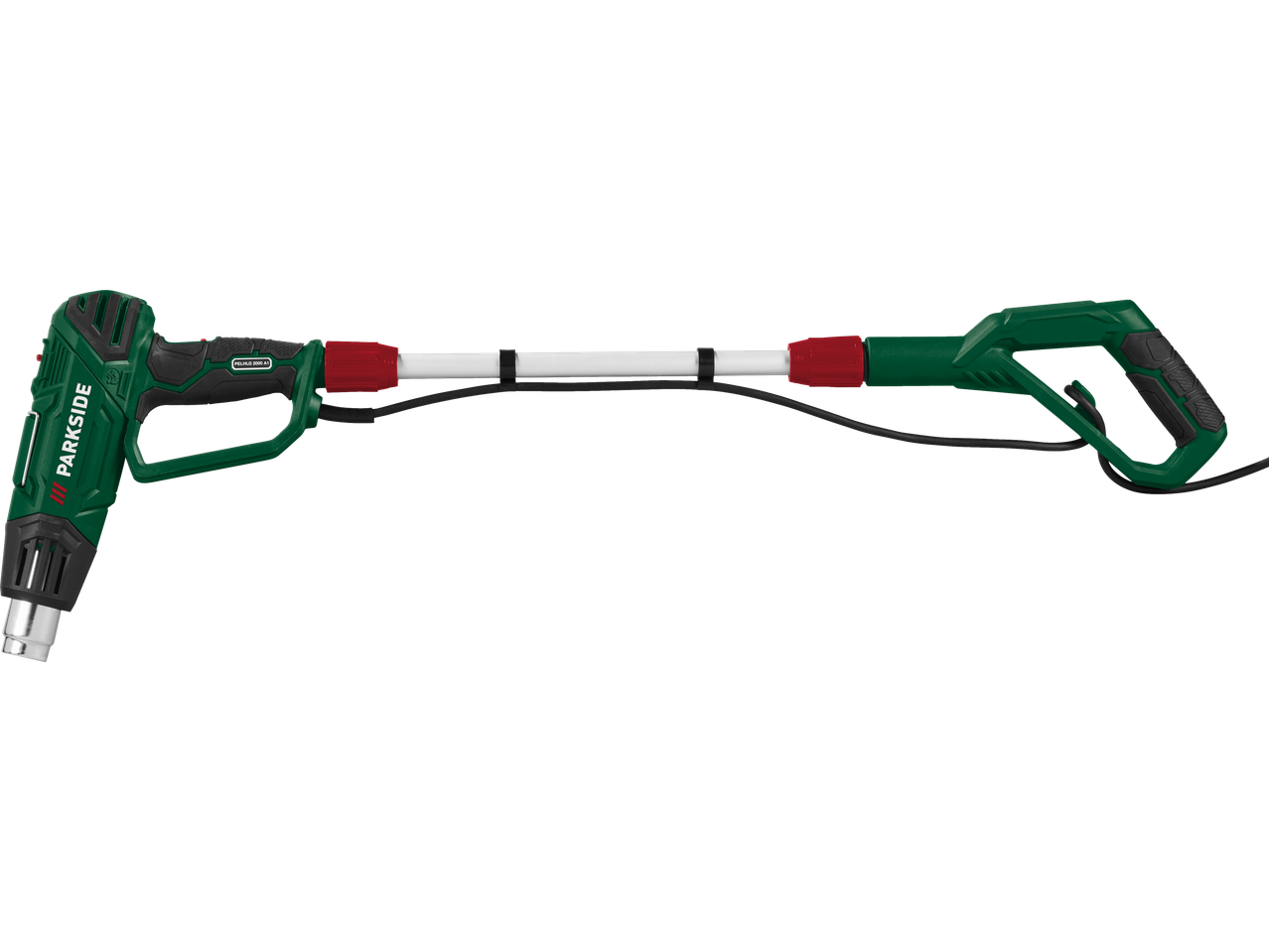 PARKSIDE PELHLG 2000 A1 karšto oro pūstuvas/įrankis piktžolėms naikinti, žalias ir juodas