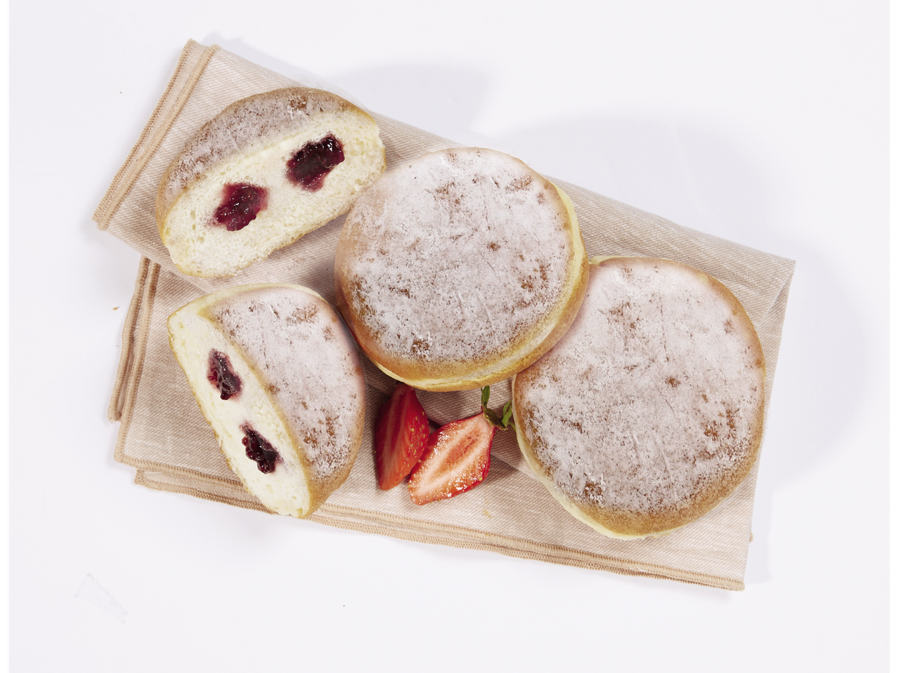 Aller en mode plein écran : Beignet fourré aux fruits - Image 1