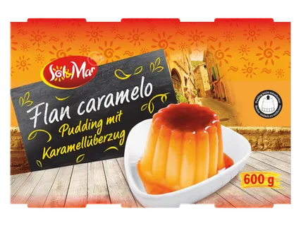Sol & Mar Flan caramelo