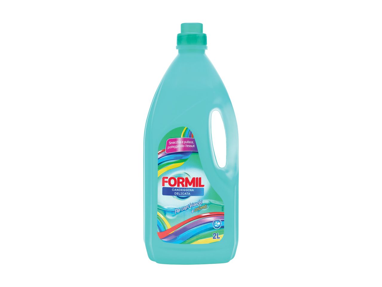 Formil Delicata gentle bleach, 2L bottle.
