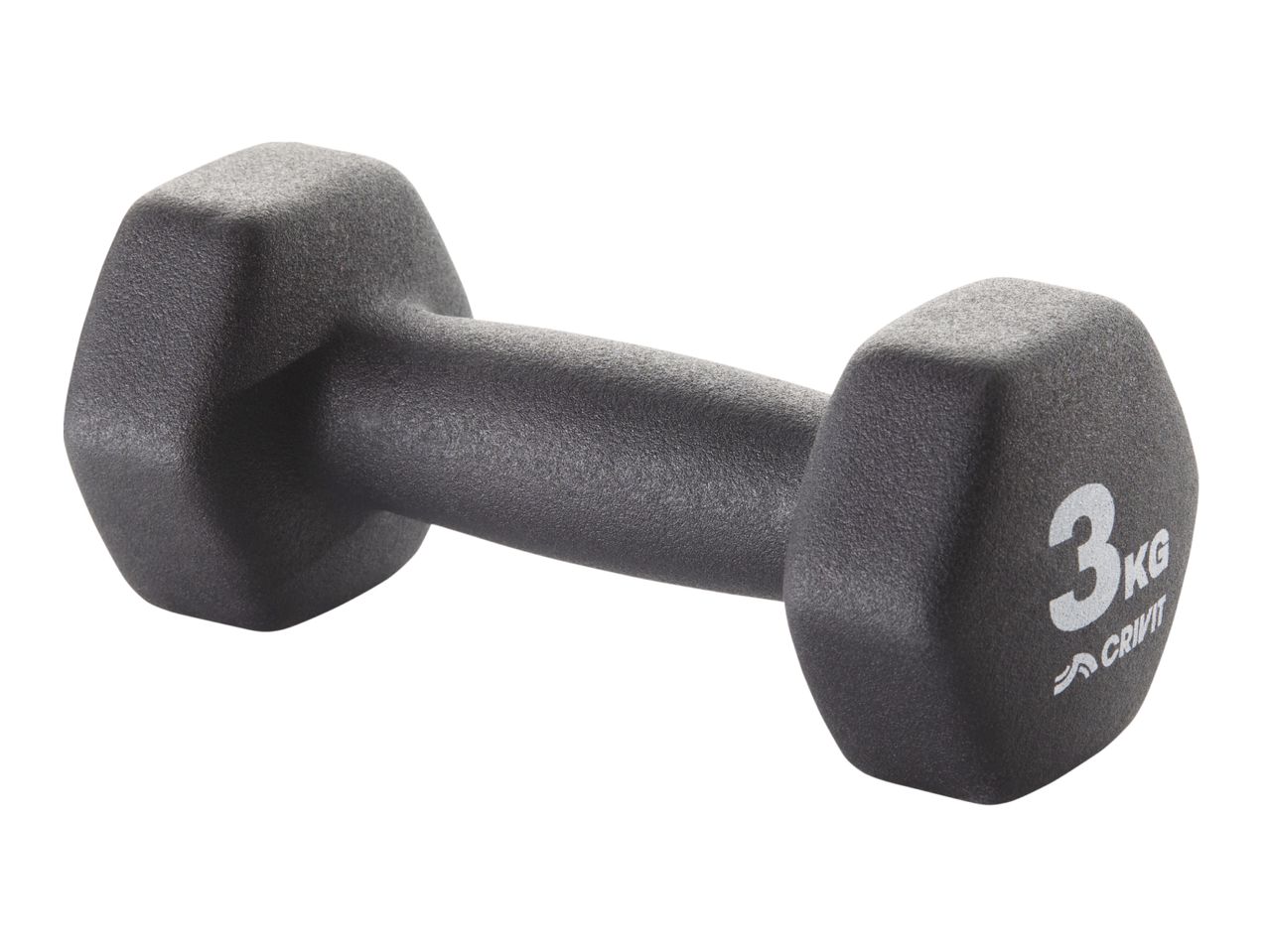 CRIVIT 3kg Dumbbell - Set of 2