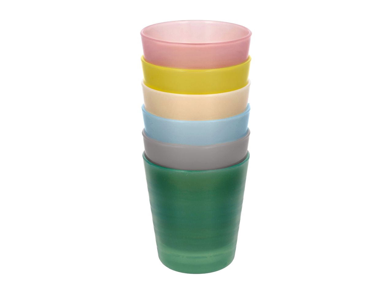 Plastic Party Cups - 6 Pieces