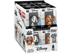 Figurines Funko Minis Disney de chiens des 101 Dalmatiens et La Belle et le Clochard, 6 à collectionner.