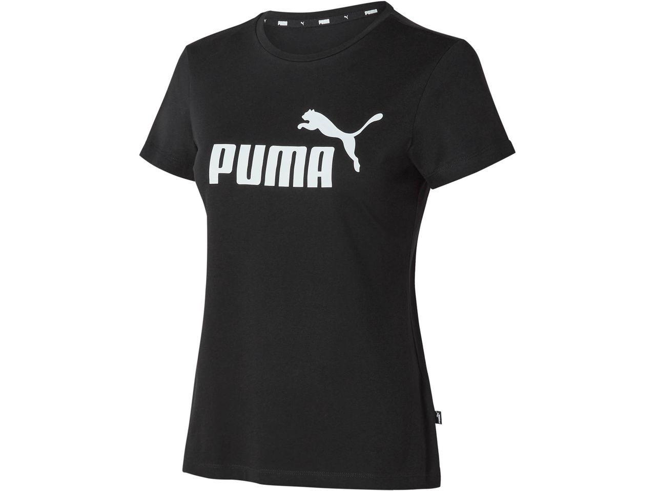 Black Puma t-shirt with white logo