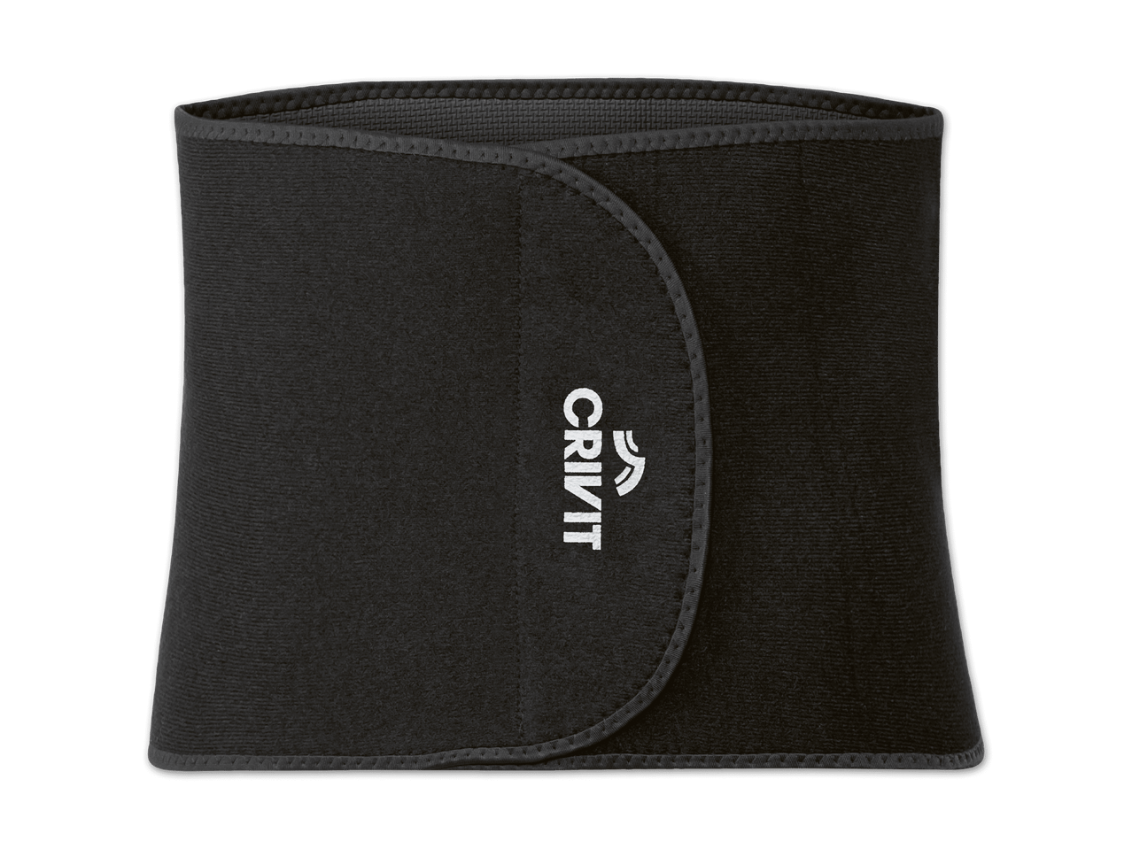 Schwarzer Crivit Bauchgurt mit Logo