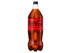 Coca-Cola Zero Sugar in een plastic fles.