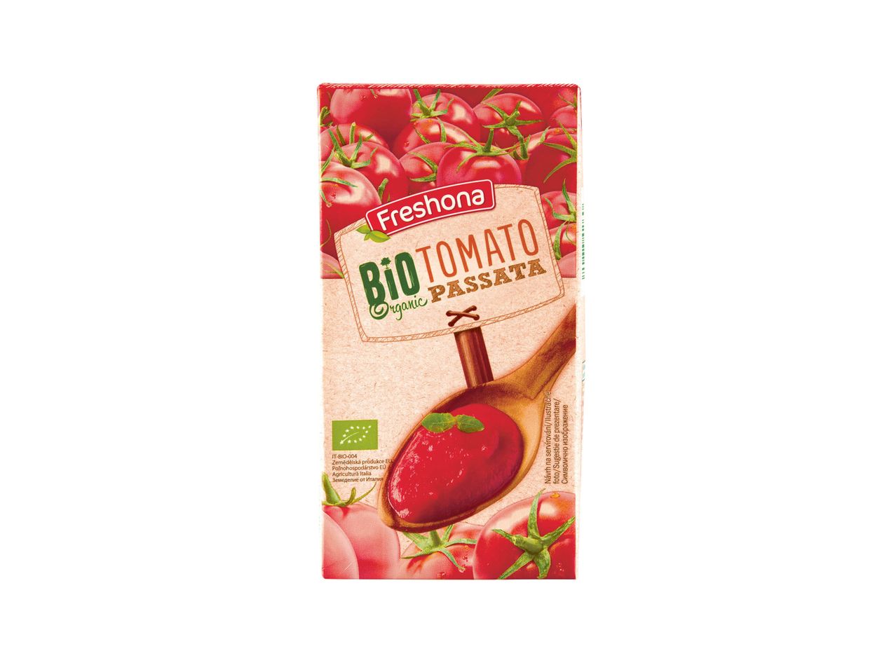Passata de roșii bio Freshlona, roșii organice.