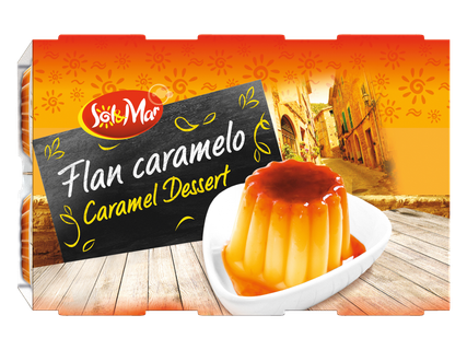 Flan karamell