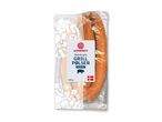 Pakke med to klassiske grillpølser af dansk gris, 320g.