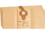 A pack of beige paper vacuum cleaner bags.