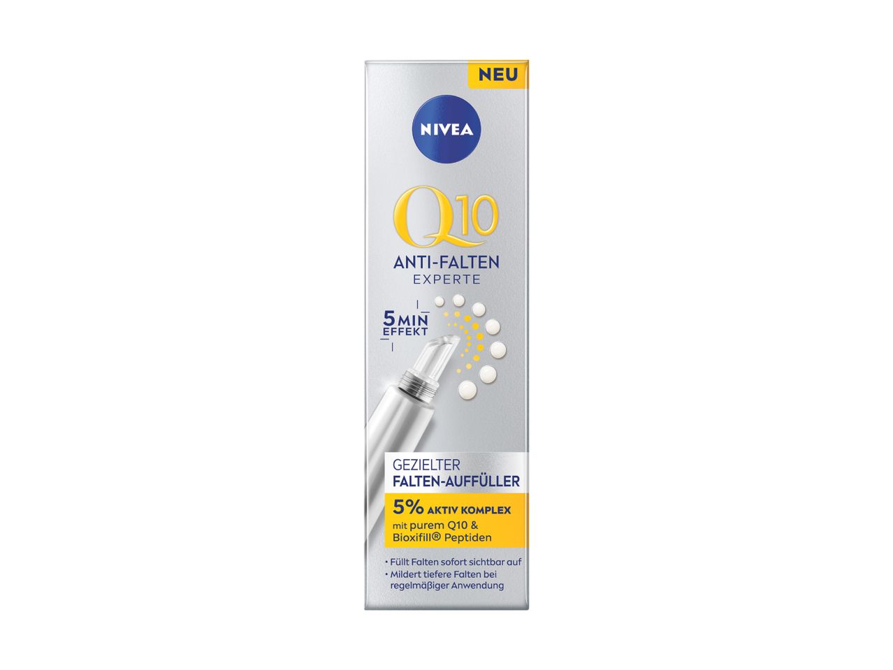 Crème anti-âge Nivea Q10 pour le visage.