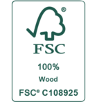 FSC 100% wood