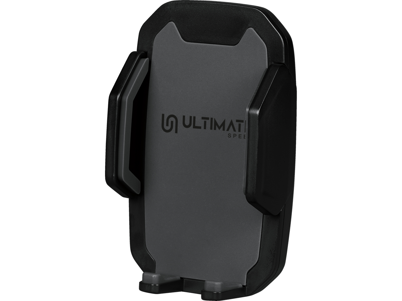 Ultimat Speed tālruņa turētājs, melns un pelēks.