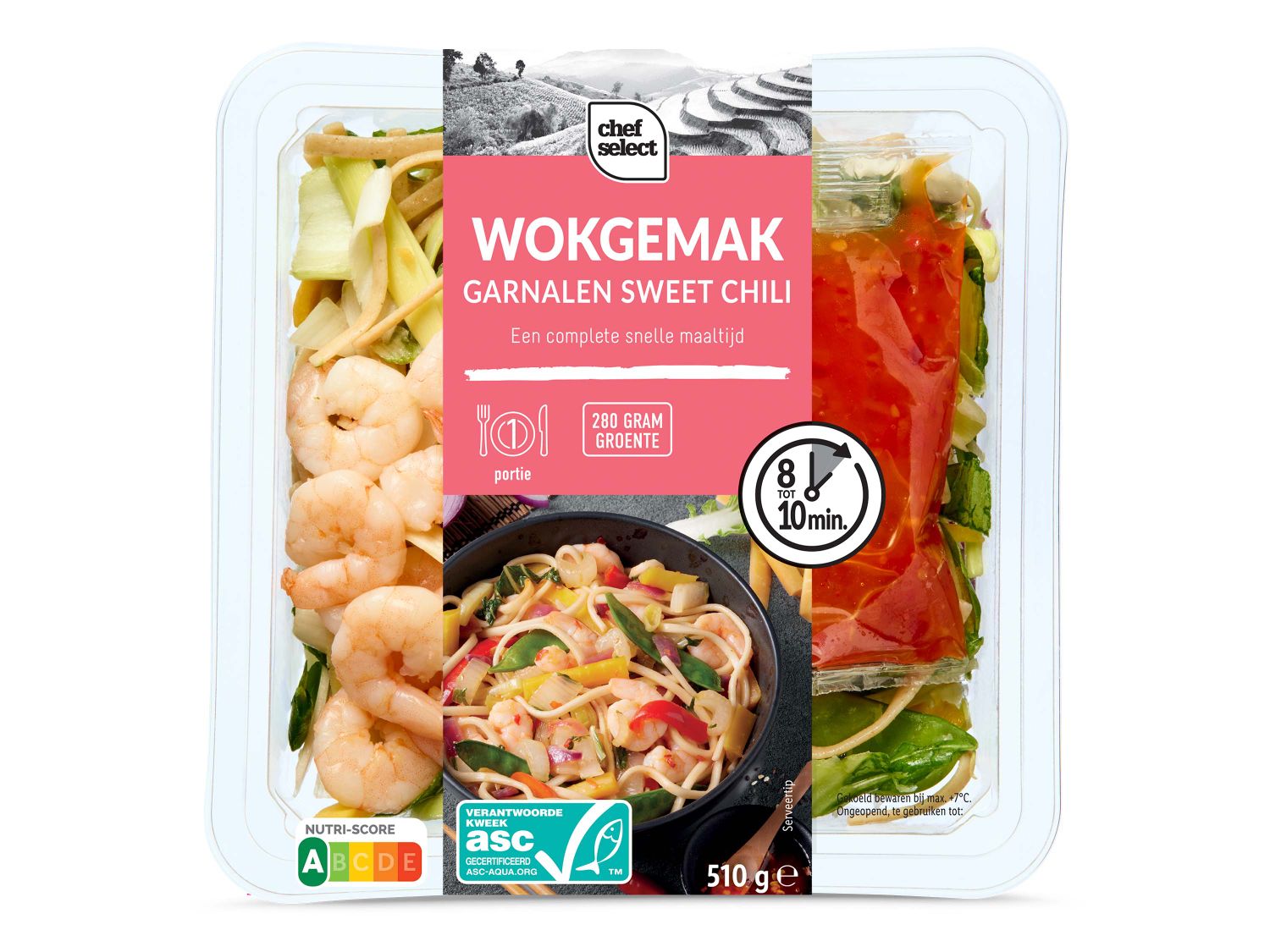 Wokgemak garnalen