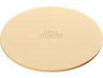 Piatră rotundă pentru pizza GRILLMEISTER, crem, pentru accesorii de grătar