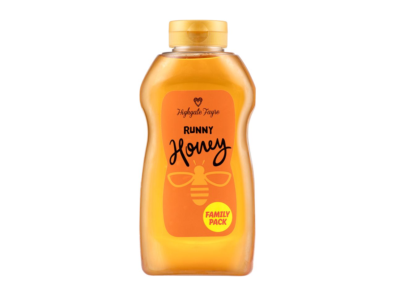 Highgate Fayre runny honey: family pack.