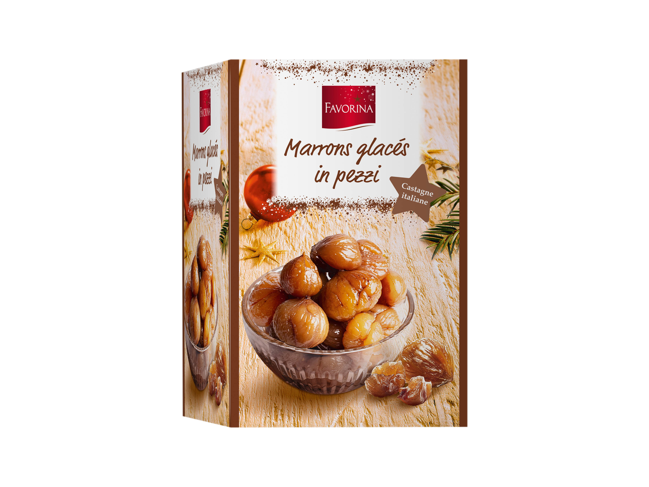 Marrons glacés in pezzi