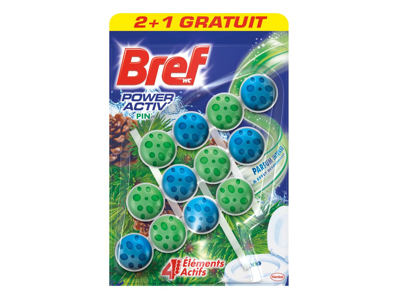 Bref WC power activ 9
