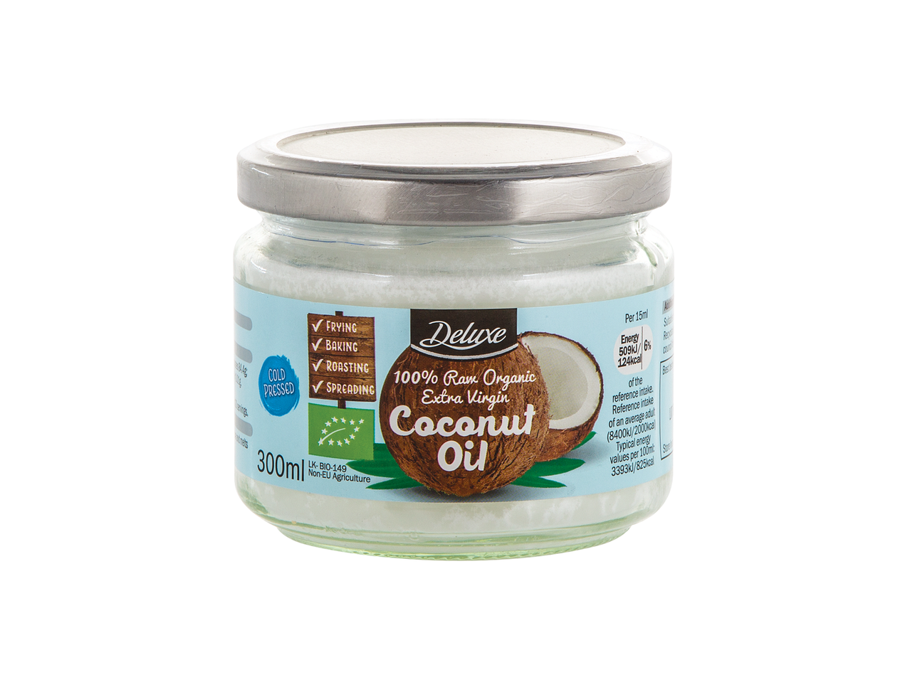 Go to full screen view: DELUXE® Organic Coconut Oil - Image 1