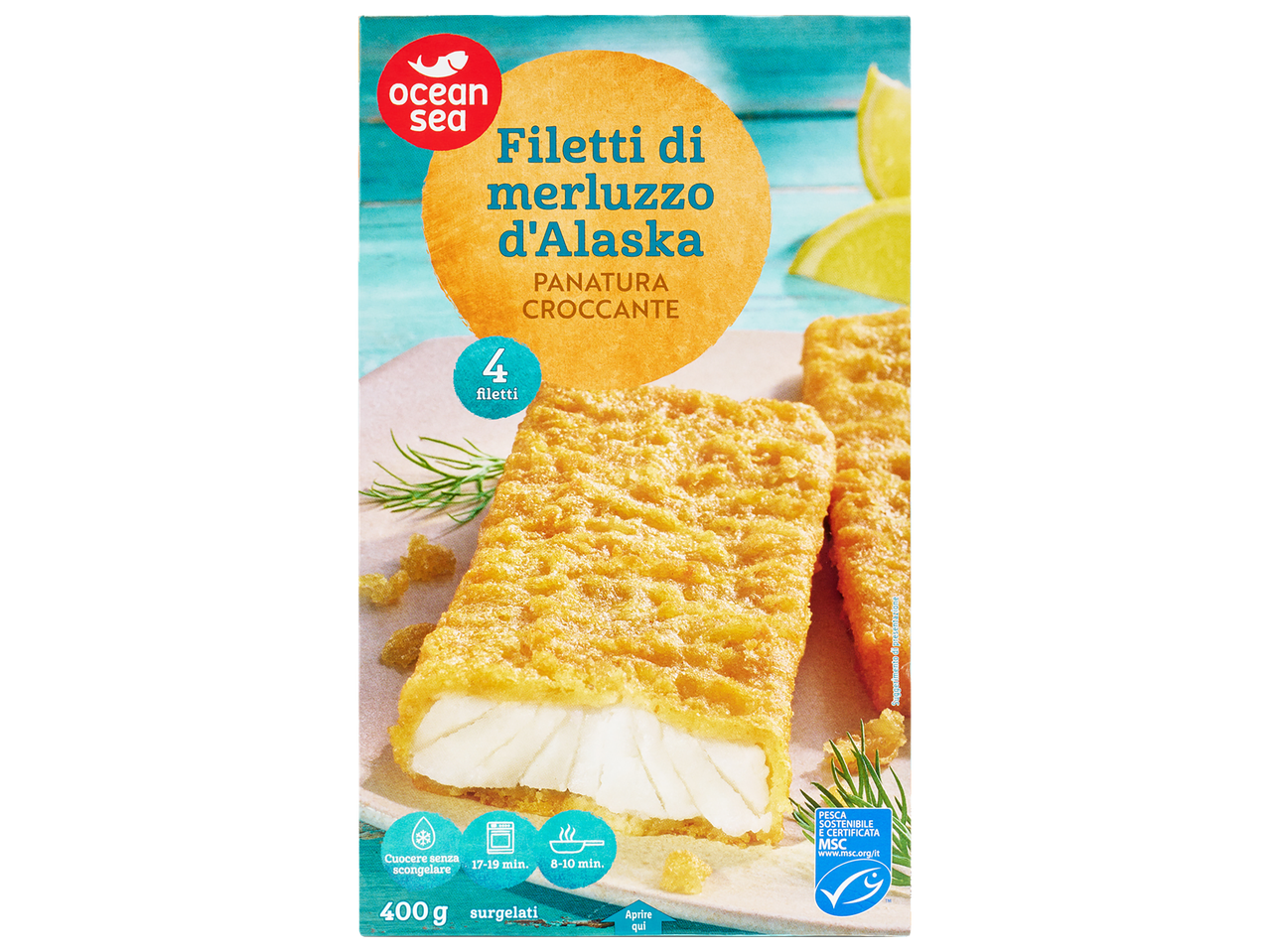 Croccanti di merluzzo