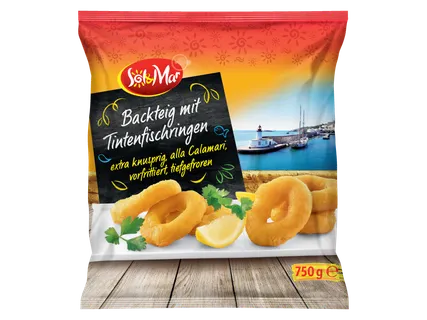 Sol & Mar Backteig mit Tintenfischringen