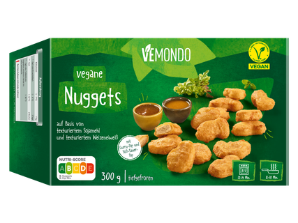 Vegane Nuggets Alternative