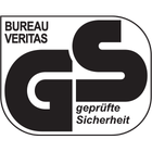 GS знак, Bureau Veritas, geprüft Sicherheit.