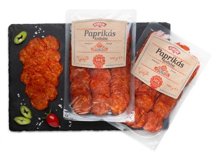 Szeletelt paprikás kolbász