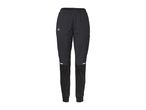 Black men's running trousers with reflective details and elasticated waist.