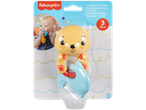 Fisher-Price Teething Time Otter toy for 3m+ babies, BPA-free.