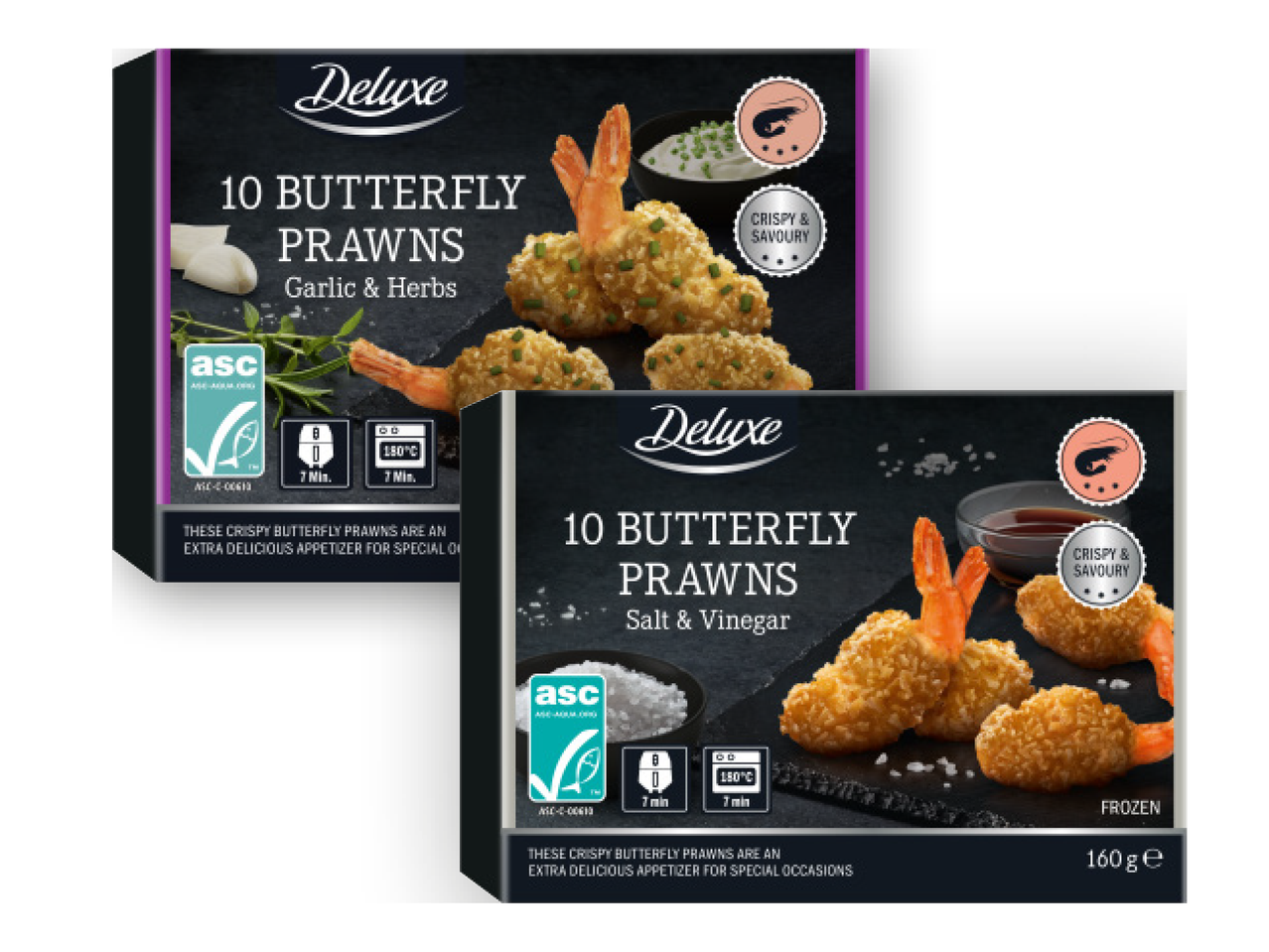 Gamberetti con panatura croccante