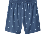 ESMARA KIDS berniukų pižamos šortai, mėlyni su burlaivių raštu