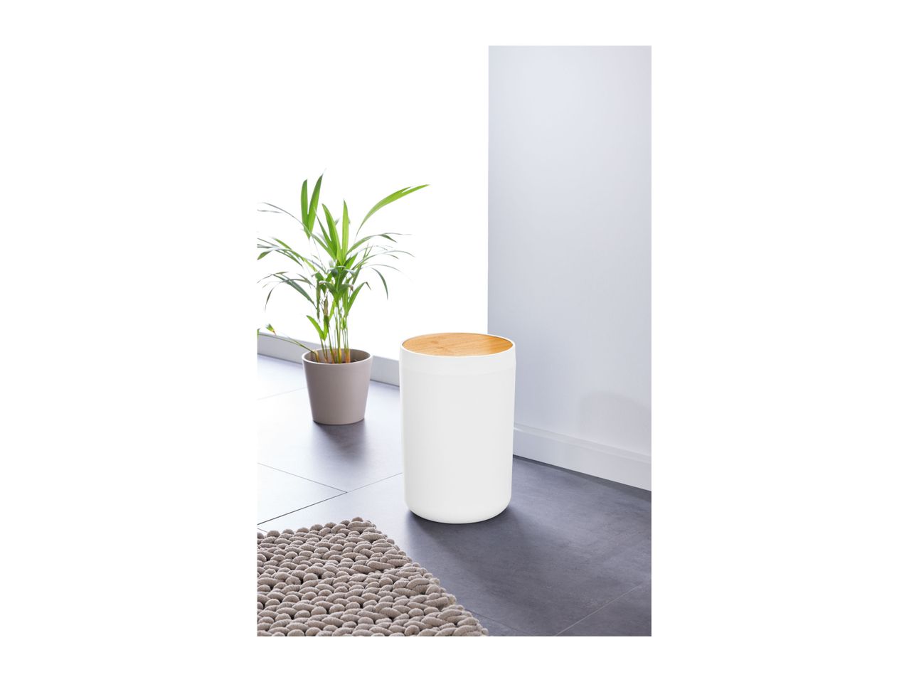 Go to full screen view: Livarno Home Bathroom Bin - Image 4