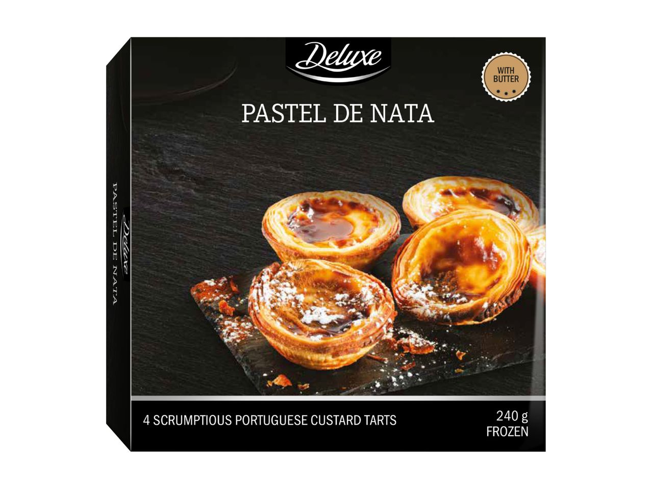 Pojdi na celozaslonski pogled: DELUXE Sladica Pastel de Nata – Slika 1