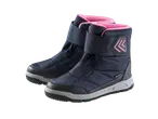 CRIVIT Sniego batai, tamsiai mėlyni su rožiniu vidumi, su lipukais