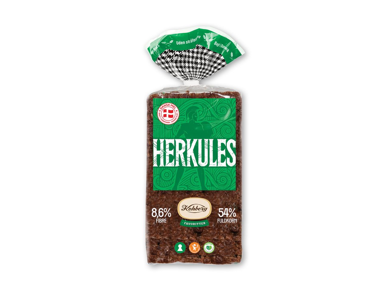 En pakke Herkules rugbrød.