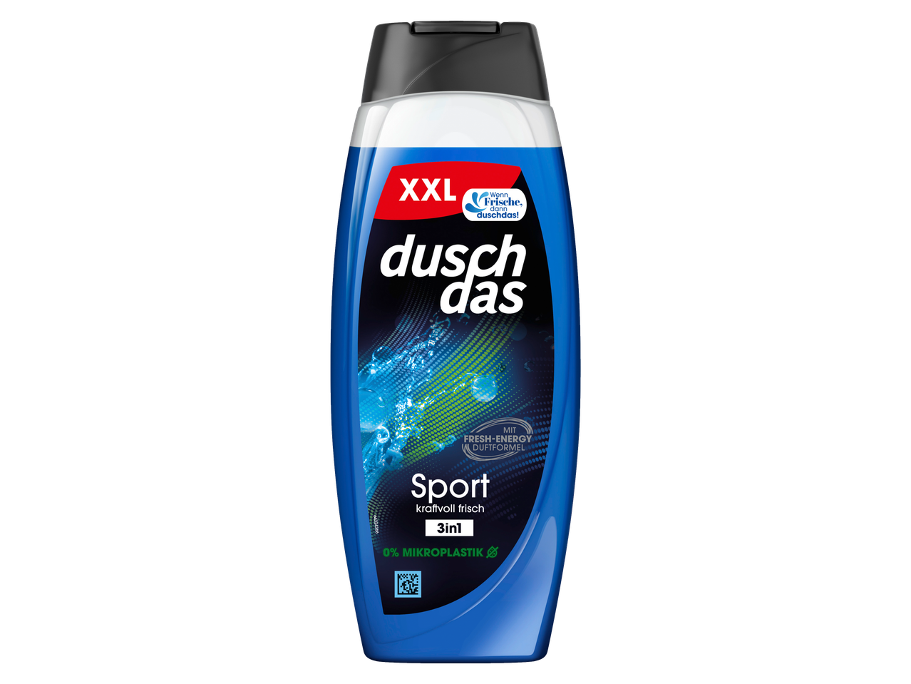 Duschdas Sport Duschgel, 3in1 Formel, XXL Flasche.