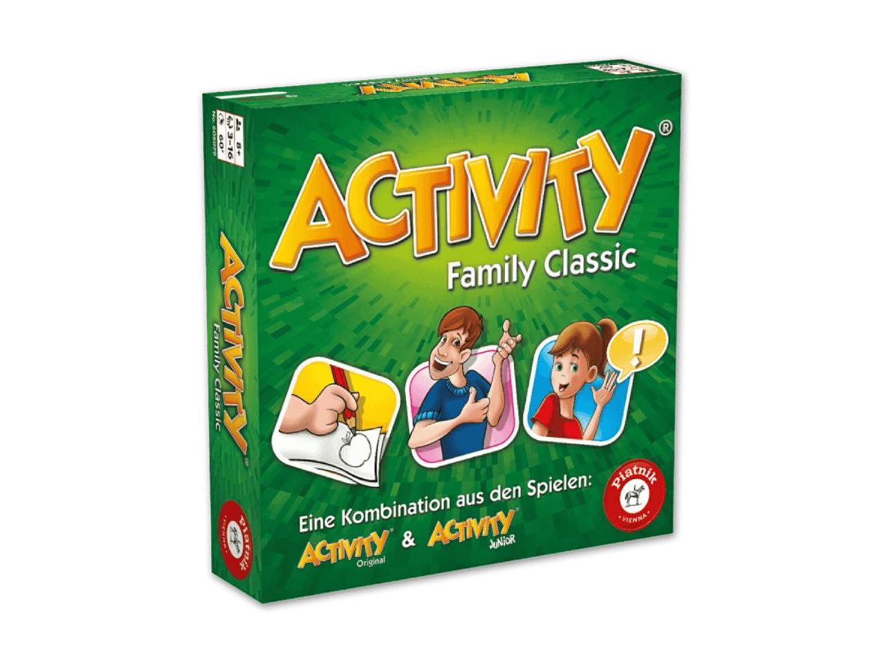 Activity Family Classic Brettspiel mit Piatnik-Logo
