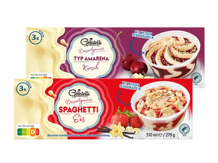 Gelatelli Dessertgenuss Eis