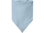Bavețele din muselină Lupilu pentru bebeluși, albastru deschis cu capse.